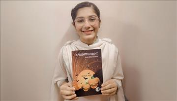 Aga Khan Higher Secondary School, Kharadar student publishes book 