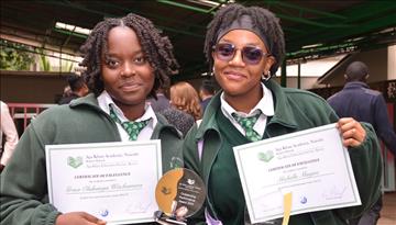 Aga Khan Academy, Nairobi - Senior School awards its students  