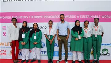 Aga Khan Mzizima Secondary School, Dar es Salaam students participate in Tanzania Women Engineers Convention and Exhibition  