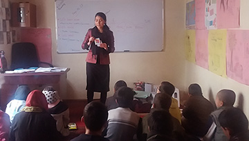 Paving the Way to a Brighter Future: The First Female IELTS Teacher at AKES Afghanistan
