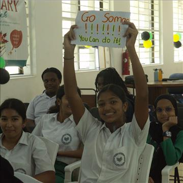 Literary Week celebrations at the Aga Khan Mzizima Secondary School, Dar es Salaam 