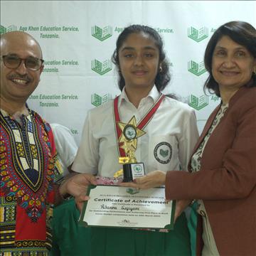 Literary Week celebrations at the Aga Khan Mzizima Secondary School, Dar es Salaam 