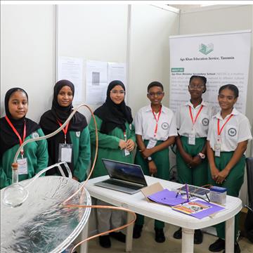 Aga Khan Mzizima Secondary School, Dar es Salaam students participate in Tanzania Women Engineers Convention and Exhibition  